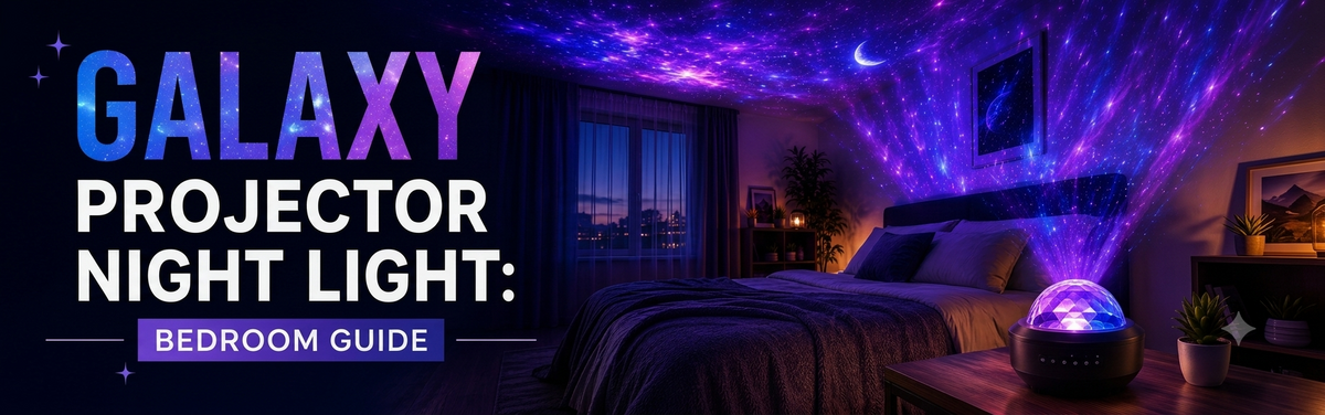 Galaxy Projector Night Light: Bedroom Guide