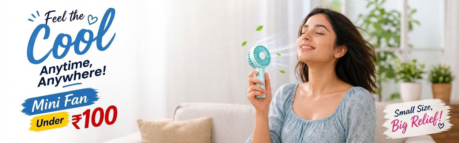 Mini Fan Under 100: 12 Best Portable Fans Compared on Battery, Noise & Price