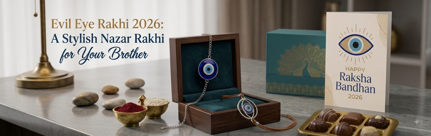 Evil Eye Rakhi 2026: A Stylish Nazar Rakhi for Your Brother
