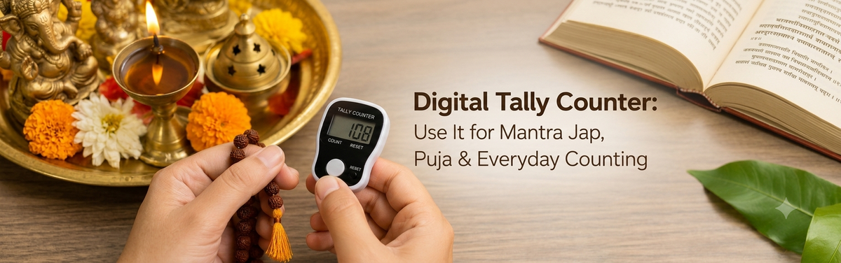 Digital Tally Counter: Use It for Mantra Jap, Puja & Everyday Counting