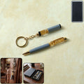 Premium 2 In 1 Keychain and Pen – Stylish Office Gift Set