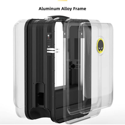 Electric Ride On Scooter Travel Bag with Foldable Trolley Design – Available in Silver, Pink & Black