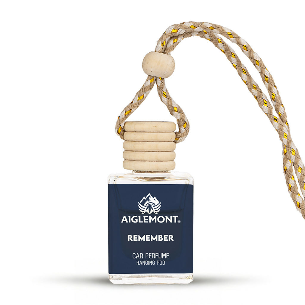 Aiglemont Remember Car Perfume Hanging Pod 10ml | Long-Lasting Car Air Freshener | Premium Car Interior Accessory