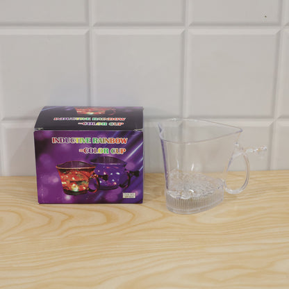 LED Glass Cup – Heart Shape Blinking Party Drinkware | Siplix