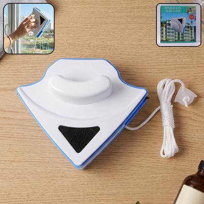 Window Glass Cleaner with Strong Magnetic Hold