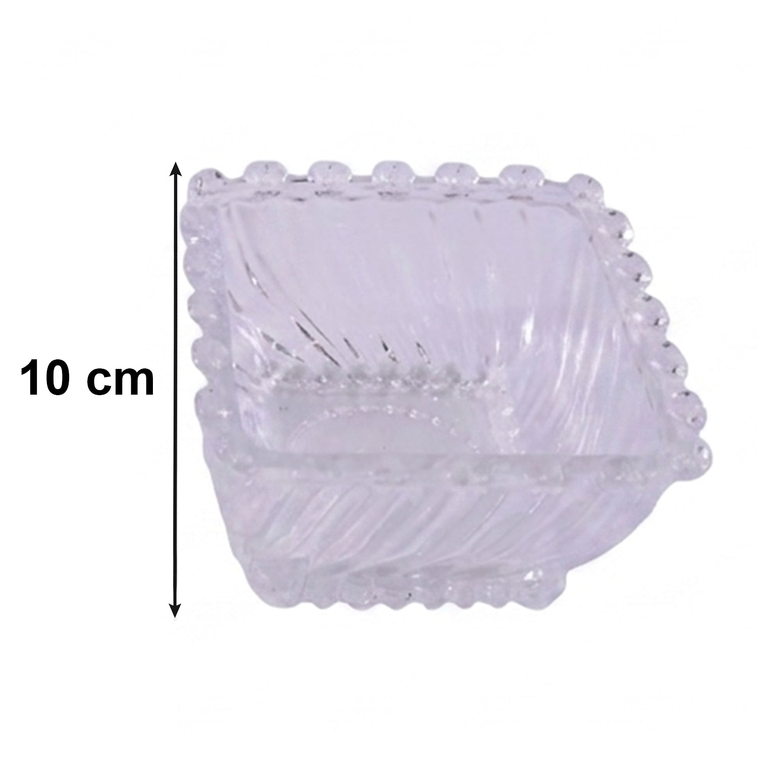 Premium Glass Dessert Plates and Bowls Collection