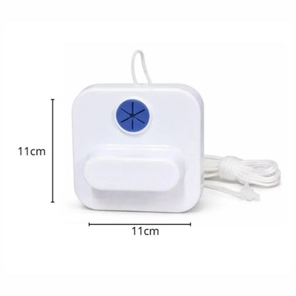 Double Sided Magnetic Window Cleaner, Glass Wiper with Safety Rope (1 Set)