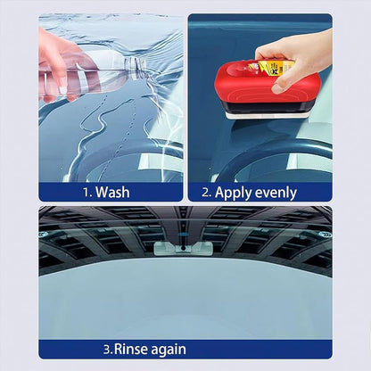 2 In 1 Car Windshield Water Wiper & Glass Cleaner Sponge (1 Pc)