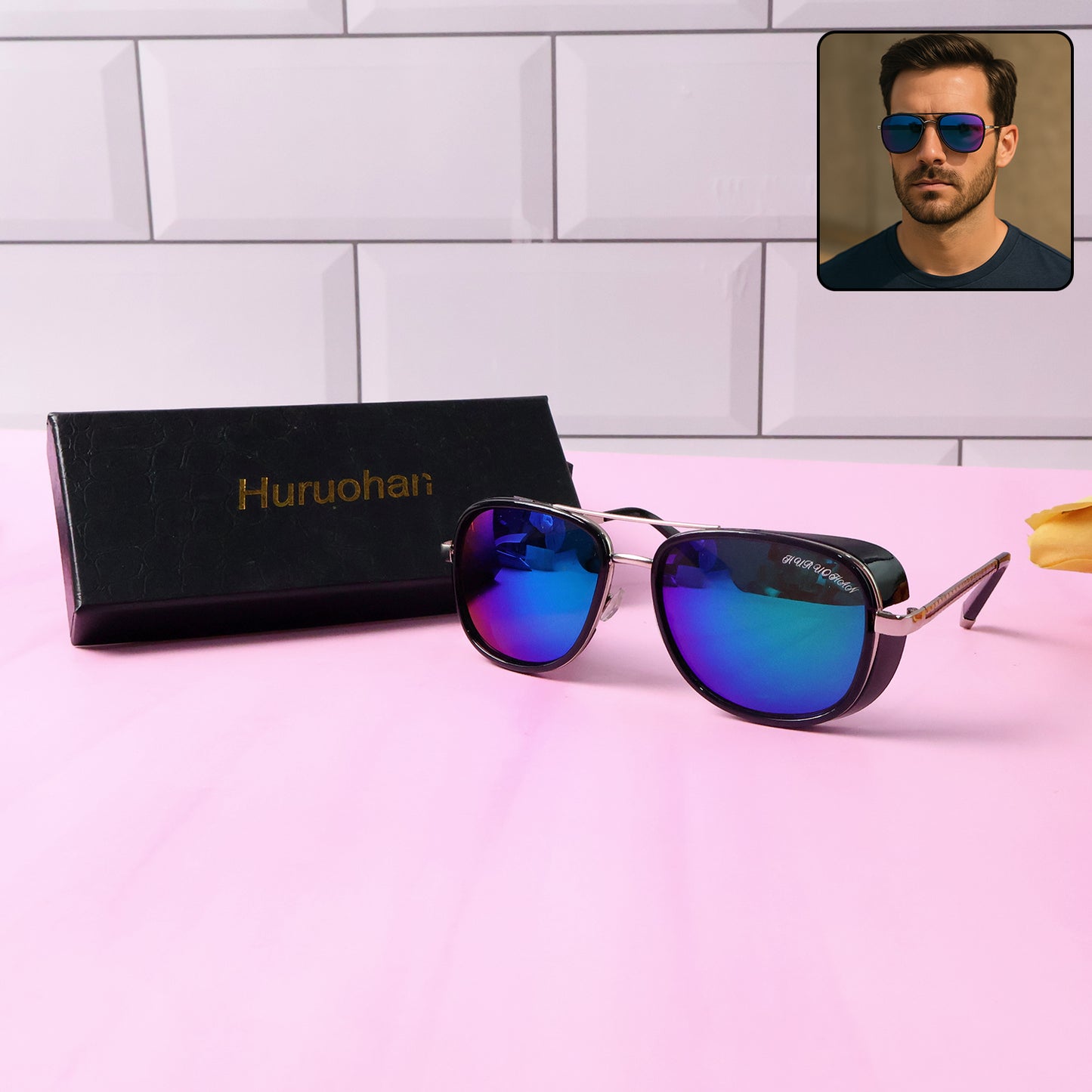 Stylish Polarized Aviator Sunglasses (1 Pc)