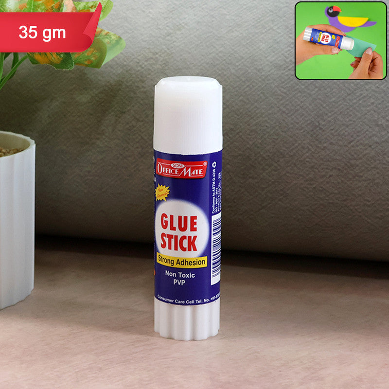 OfficeMate Glue Stick 35g Strong Adhesion Non Toxic PVP Based officemate-glue-stick-35g-strong-adhesion-non-toxic-pvp-based