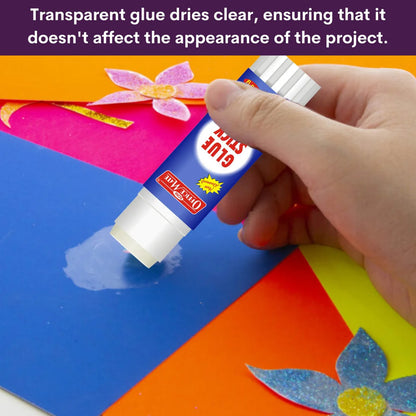 OfficeMate Glue Stick – 35g Strong Adhesion Non-Toxic PVP Based