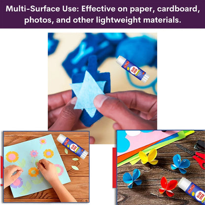 Officemate Glue Stick – 35g Strong Adhesion Non-Toxic PVP Based