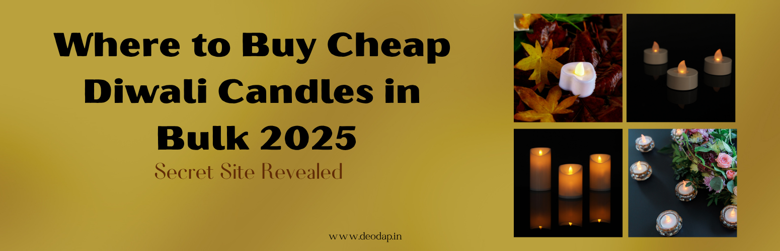 Where to Buy Cheap Diwali Candles in Bulk 2025 – Secret Site Revealed