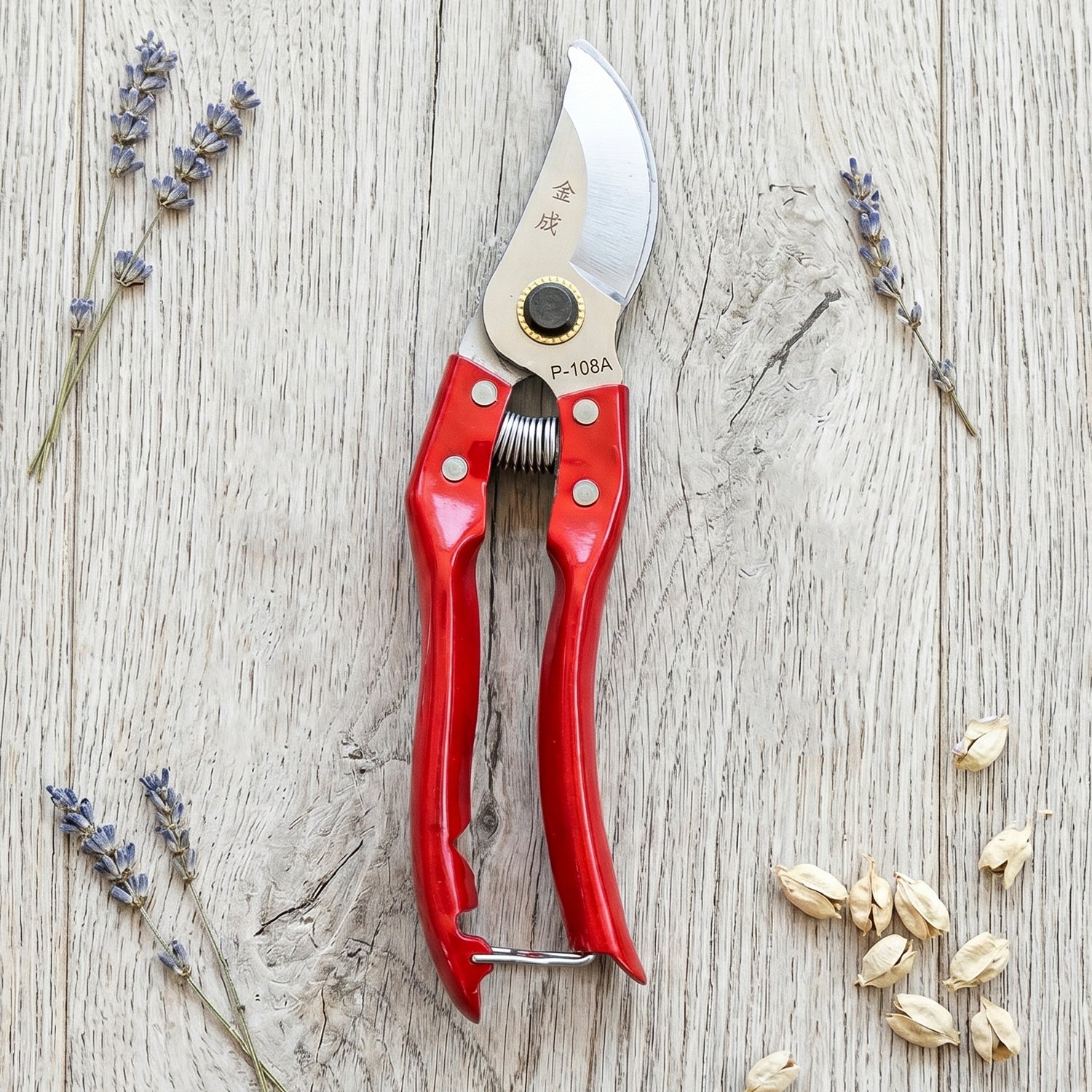 Pruning shears plant cutting use