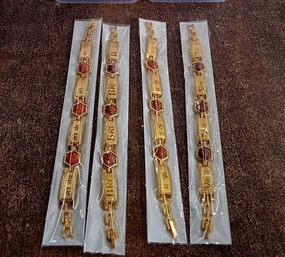 Gold Rakhi Bracelet