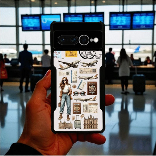 Travel Girl Vibes Mobile Cover For Google Pixel 7 Pro