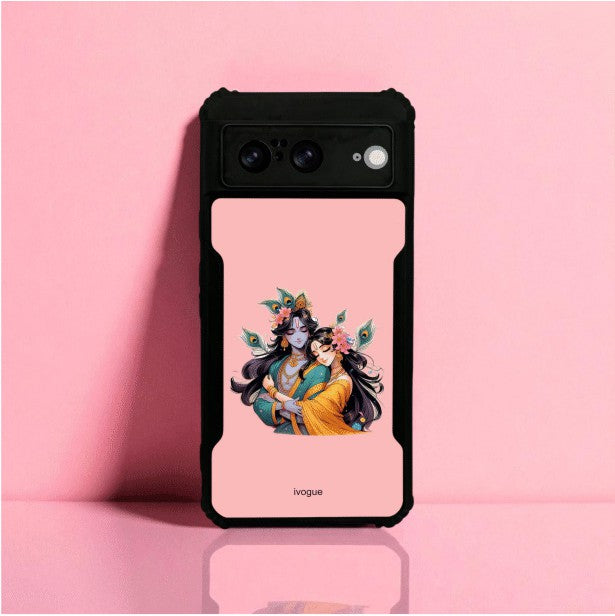 Radha Krishna Bliss Mobile Cover For Google Pixel 8