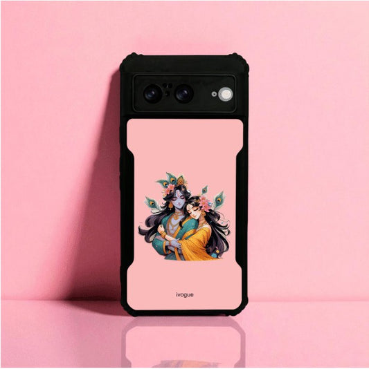 Radha Krishna Bliss Mobile Cover For Google Pixel 8