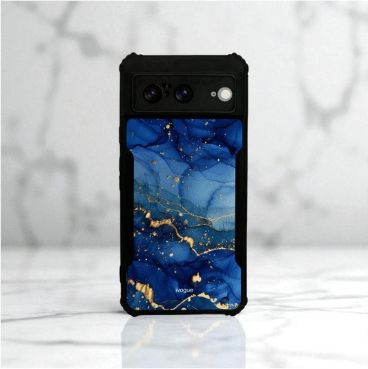 Blue Opulence Mobile Cover For Google Pixel 8
