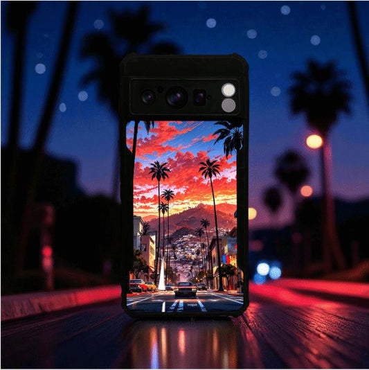 Palm City Nights Mobile Cover For Google Pixel 8 Pro