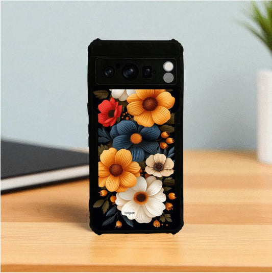 Retro Petals Mobile Cover For Google Pixel 8 Pro