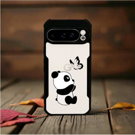 Panda and Butterfly Mobile Cover For Google Pixel 9 Pro XL