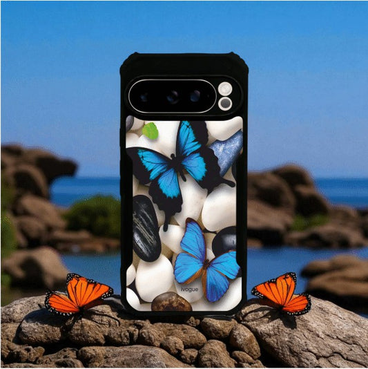 Blue Wings Beauty Mobile Cover For Google Pixel 9 Pro XL