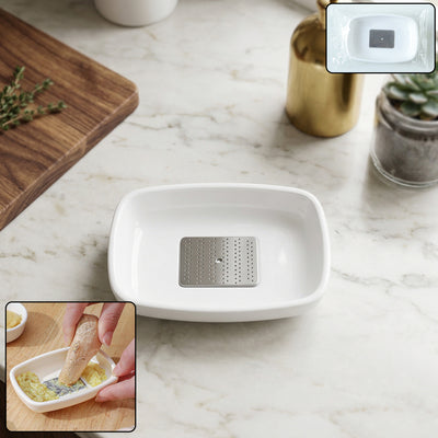 Multipurpose Garlic Ginger Grinding Plate – Manual Stainless Steel Tool