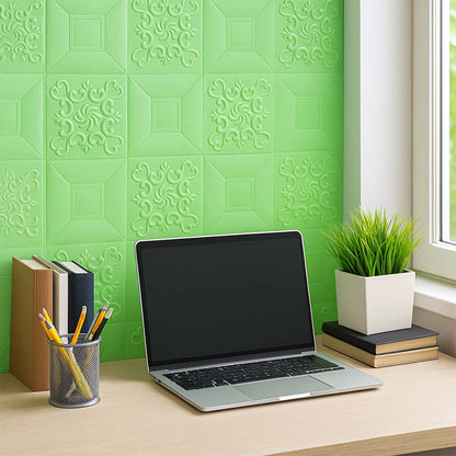 Wallpaper 3D Foam Wallpaper Sticker Panels (70 x 70 Cm / 1 Pc)