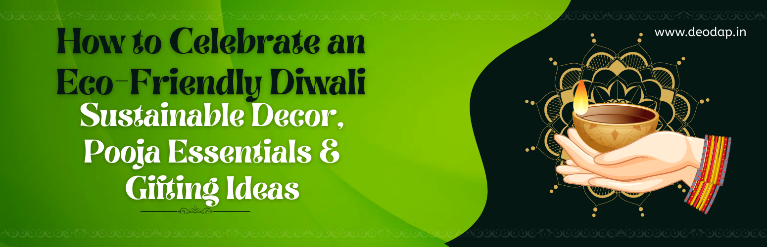 How to Celebrate an Eco-Friendly Diwali with Sustainable Decor, Pooja Essentials & Gifting Ideas