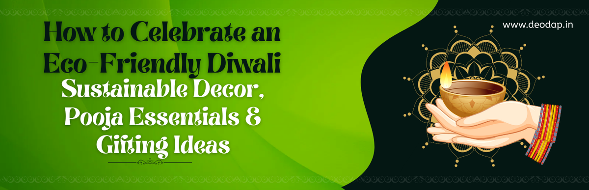 How to Celebrate an Eco-Friendly Diwali with Sustainable Decor, Pooja Essentials & Gifting Ideas
