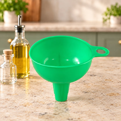 Features of silicone funnel oil water.