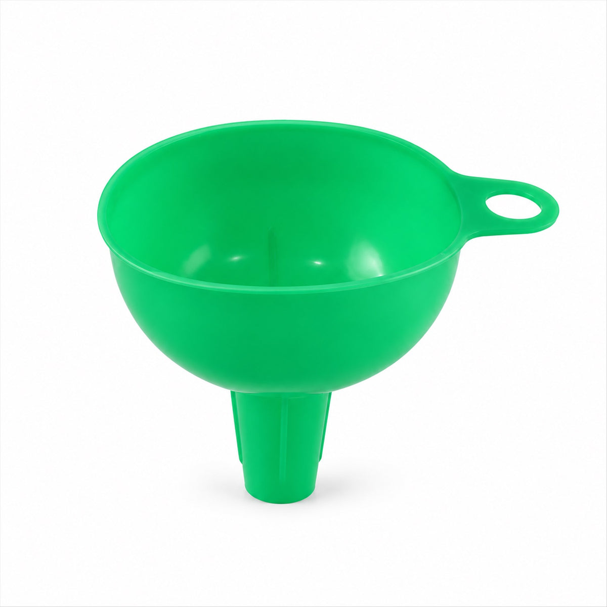 Detailed view of silicone funnel oil water.