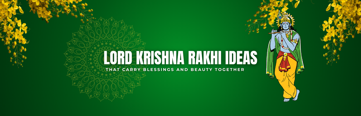 Lord Krishna Rakhi Ideas That Carry Blessings and Beauty Together