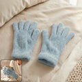 Fleece Winter Gloves – Cozy Full Finger Hand Warmers for Men & Women