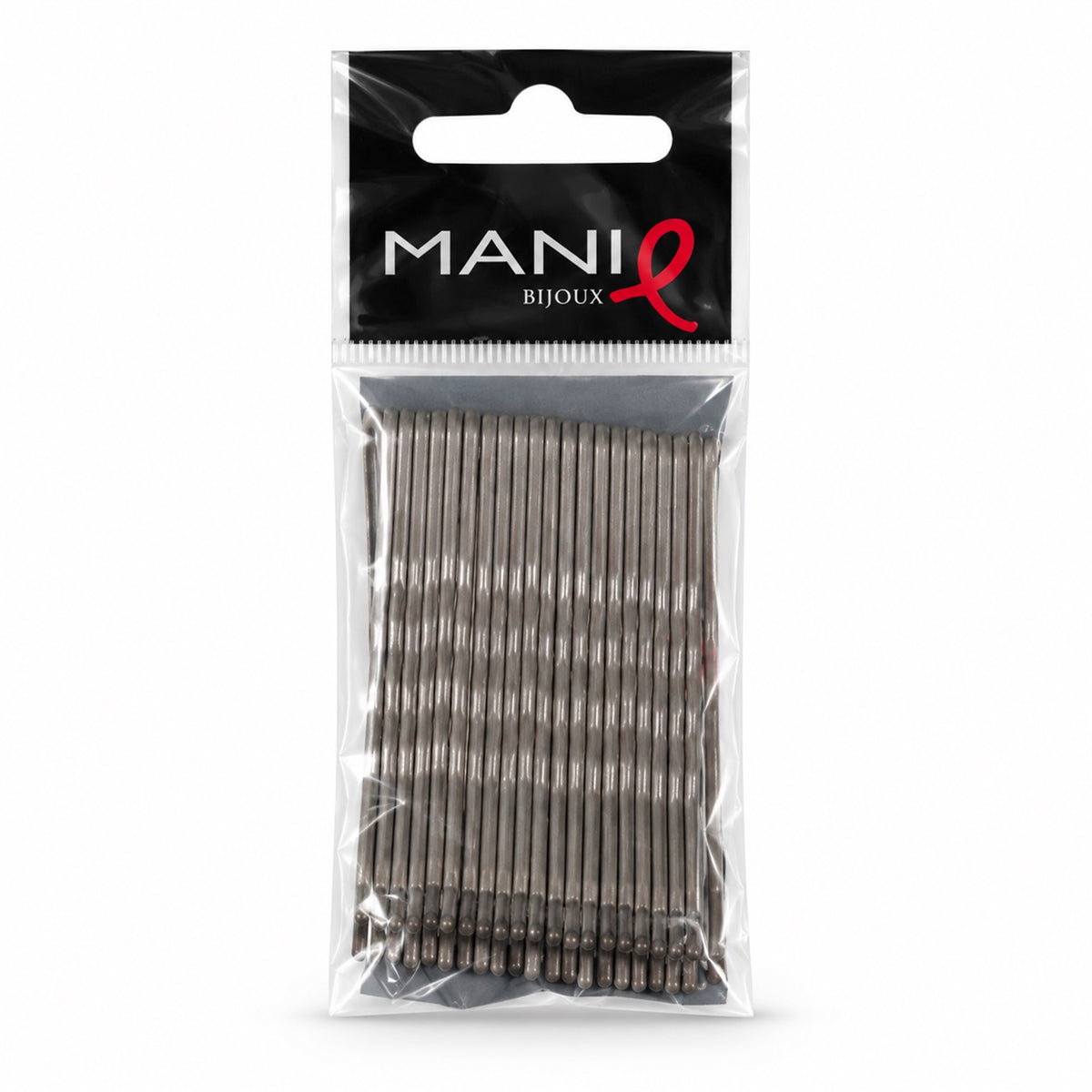 Bobby pins rounded tips detail