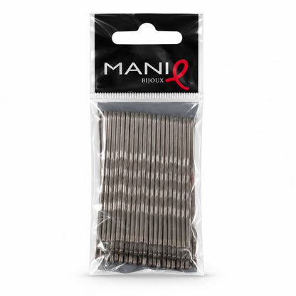 Bobby pins rounded tips detail