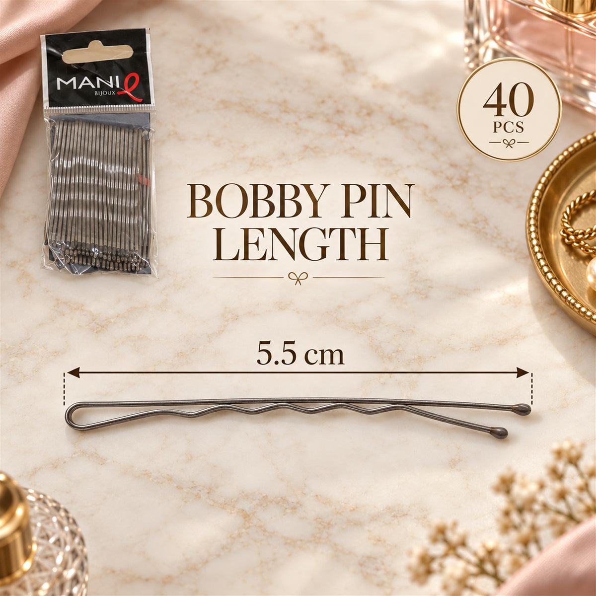 Bobby pins design view