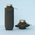 Travel-friendly Collapsible Silicone Water Bottle – Leakproof & Space-saving