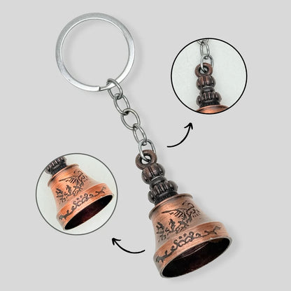Stylish bell shaped key accessory