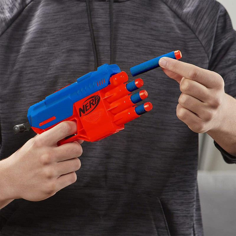 Nerf Alpha Strike Fang QS-4 Blaster Compact Dart Blaster with 10 Darts