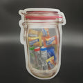 Airtight Food Storage Bag – Reusable Zipper Pouch 500ml | Organivo
