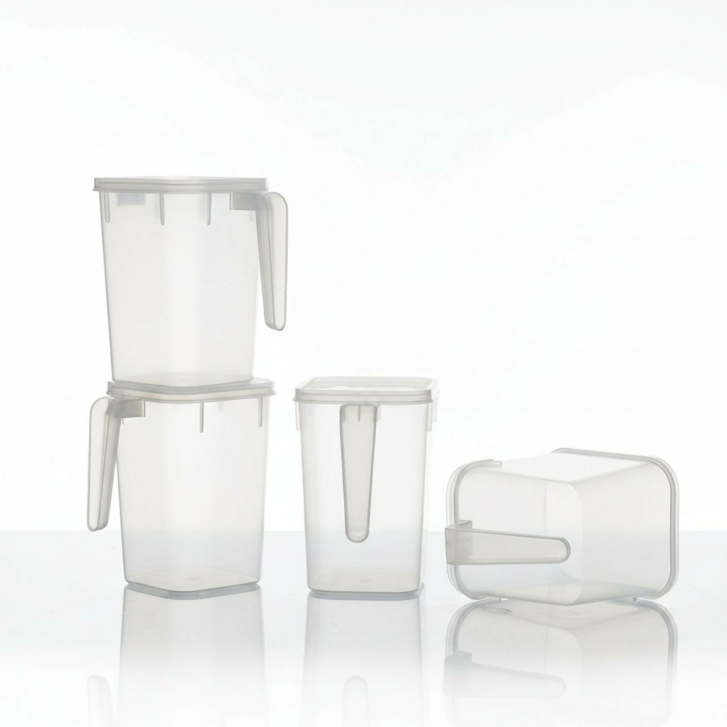 Lid-Containers with handle Pack of 6