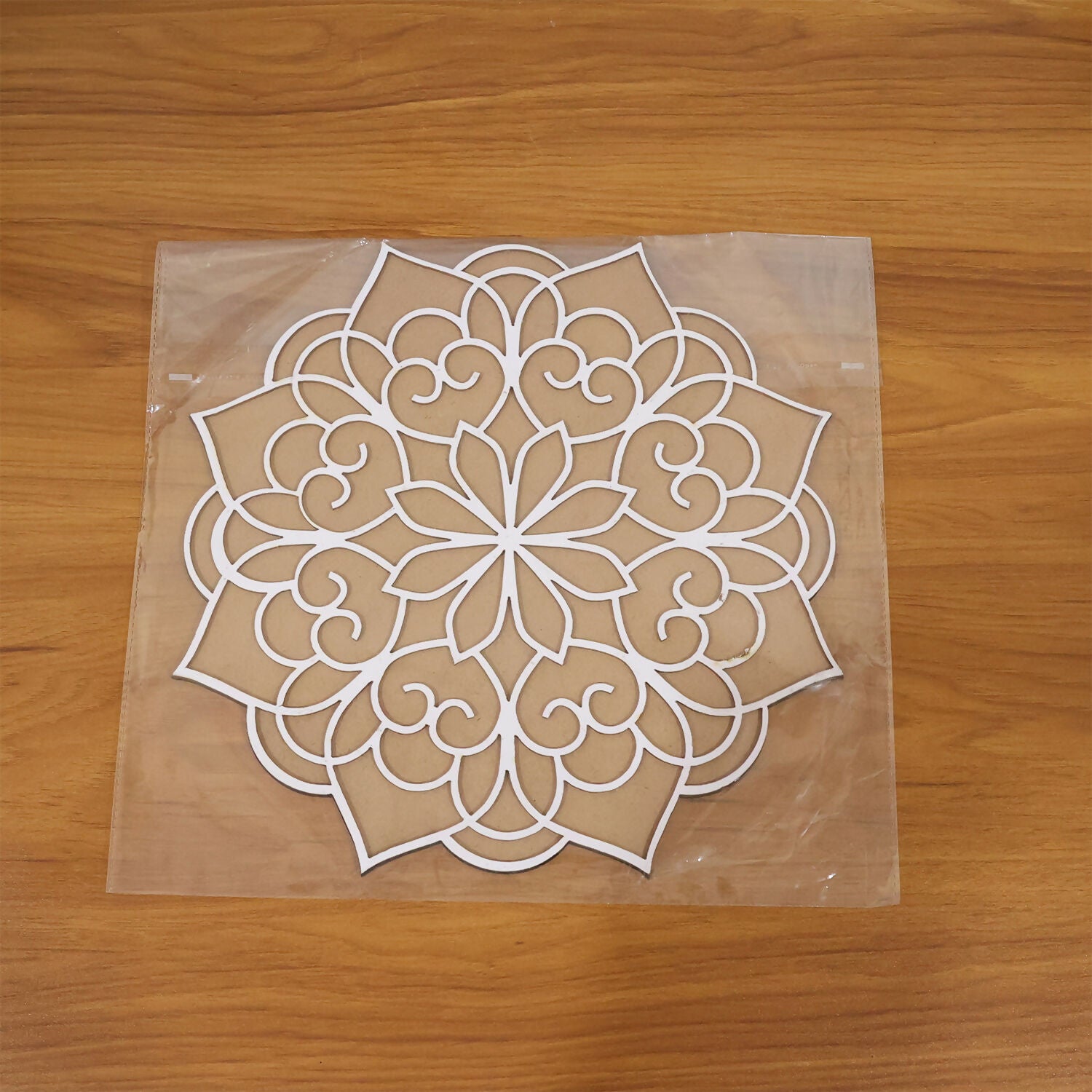 Rangoli Stencil | 16 Inch | Mandala Design for Diwali and Festivals