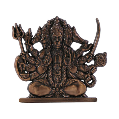 Brass Panchmukhi Hanuman Idol-04
