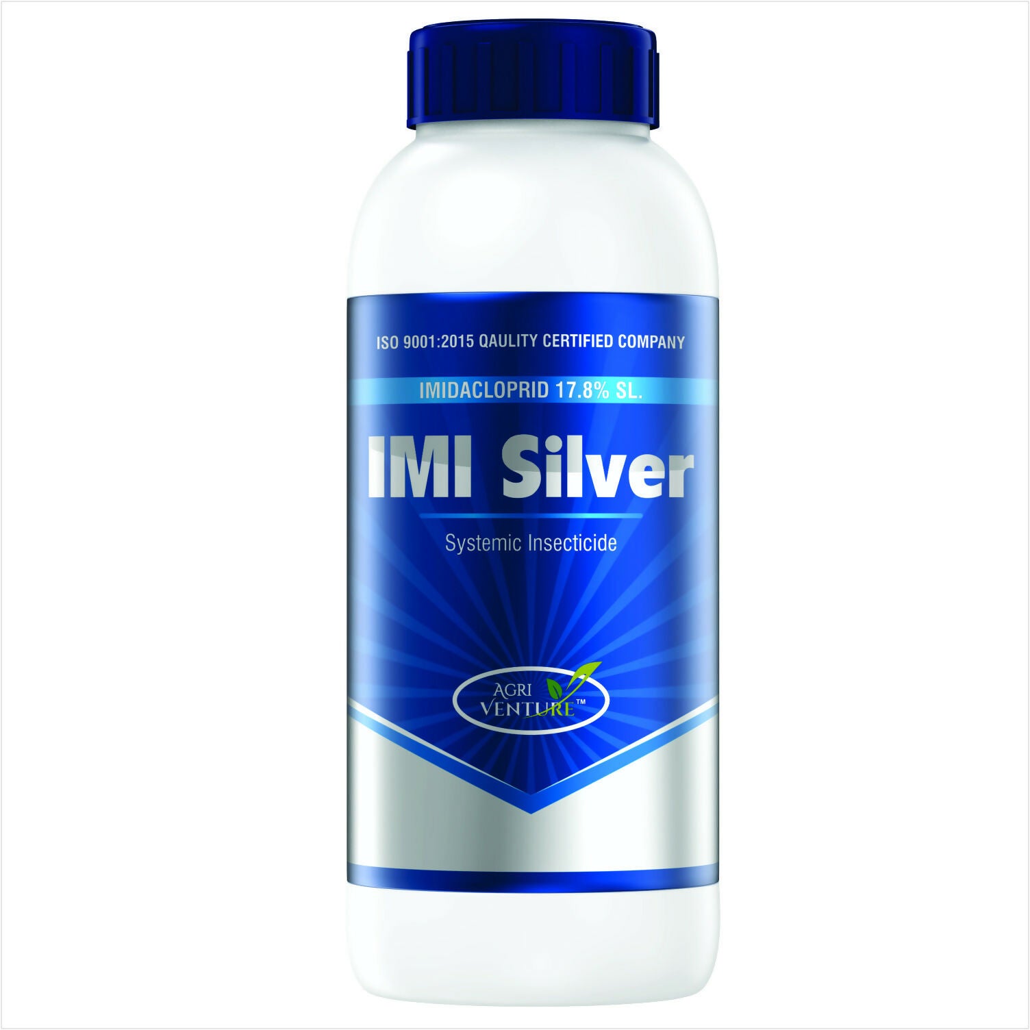 AgriVenture IMI SILVER ( Imidacloprid 17.8 % SL ) Insecticides, Best For Whitefly, Jassids And Thrips (1000ML)