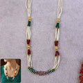 Pearl Mala Necklace – Elegant Handcrafted Traditional Jewelry