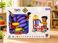 Truzo Toys Top Builder 68 Pcs Construction Building Blocks Set for Kids