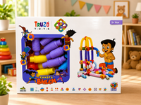 Truzo Toys Top Builder 68 Pcs Construction Building Blocks Set for Kids