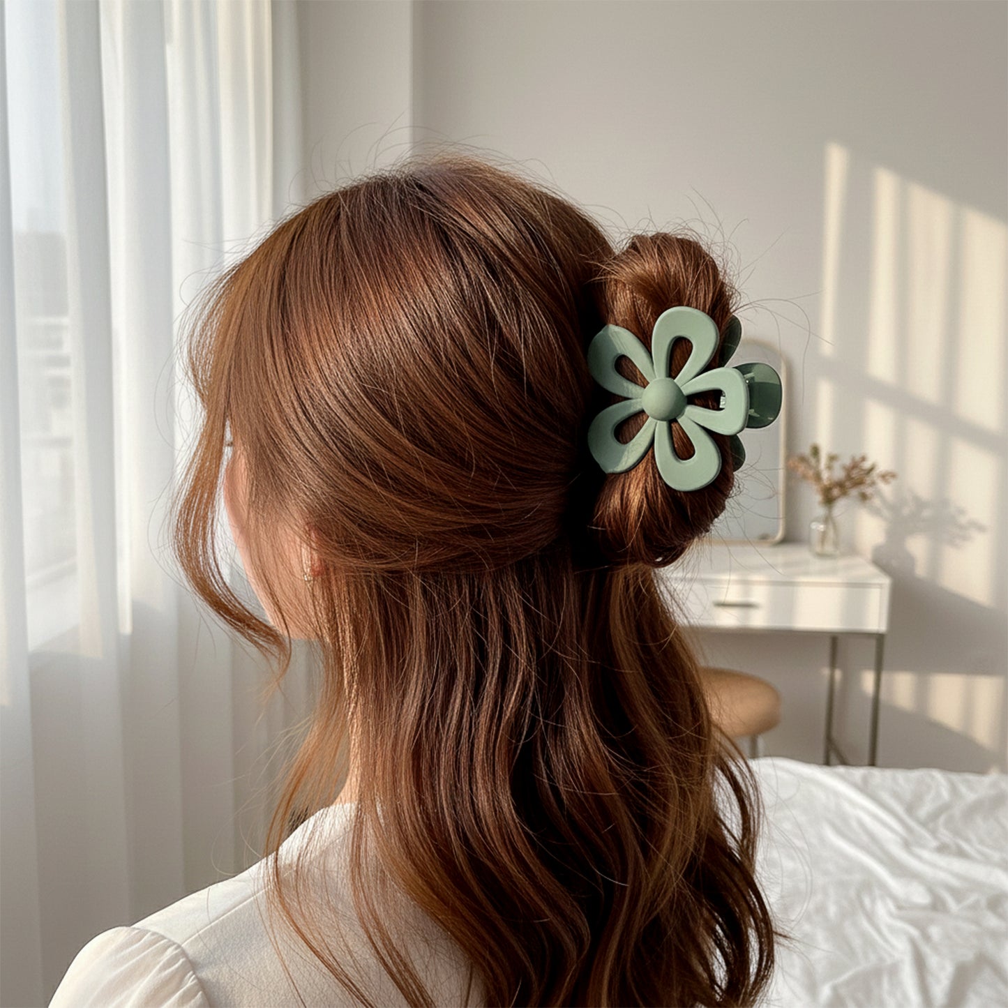 Flower Hair Claw